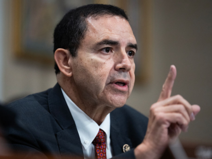 UNITED STATES - JUNE 25: Ranking member Rep. Henry Cuellar, D-Texas, questions DHS Secreta