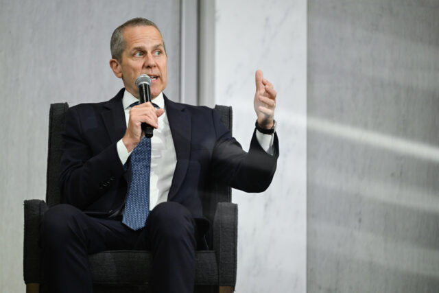 Key Speakers At The Federal Reserve Board Annual Financial Inclusion Conference Michael Barr, governor of the US Federal Reserve, during the Federal Reserve Board Annual