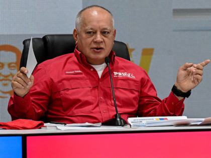 Venezuela's Minister of the Popular Power for Interior, Justice and Peace, Diosdado Cabell