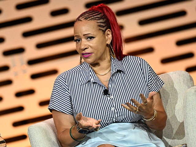 GettyImages-2291010089 ATLANTA, GEORGIA - AUGUST 13: Nikole Hannah-Jones speaks onstage during "The New Power Str