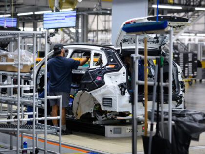 01 September 2026, United States, Spartanburg: BMW X Series vehicles are manufactured at t