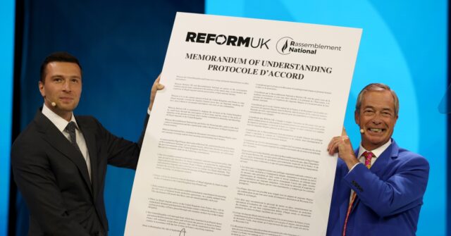 Farage and Bardella Sign Agreement to End English Channel Migrant Crisis, Send Illegals Back to France