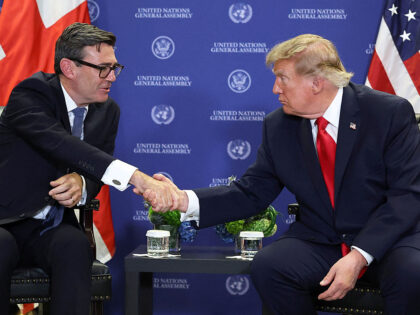 Burn: Trump Tells Britain It Needs ‘Good Leadership’… While Sitting Next to PM Bu