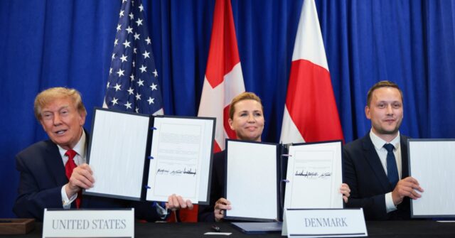 Trump Signs Greenland Deal, Announces Plans For Two Military Bases