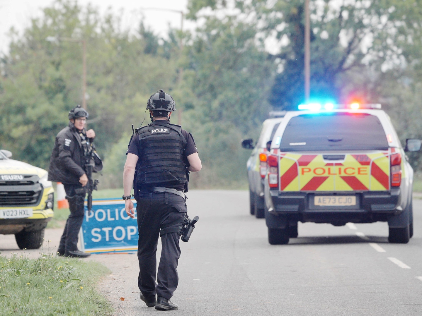 Evacuations Near Royal Air Force Based After Explosives Arrests