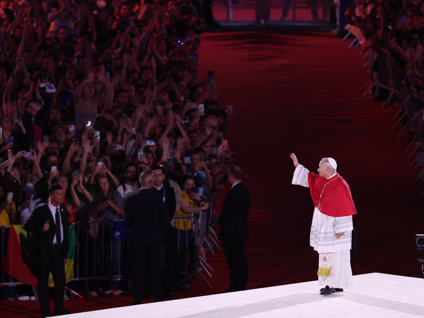 Pope Moved to Tears During Reenactment of History of French Christianity