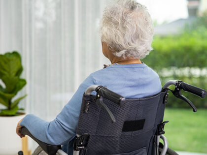 elderly wheelchair