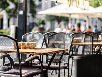 outdoor cafe restaurant