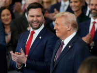 President-elect Donald Trump and Vice President-elect JD Vance attend the Inauguration of Donald J. Trump in the U.S. Capitol Rotunda on January 20, 2025 in Washington, DC. Donald Trump takes office for his second term as the 47th president of the United States. (Photo by Julia Demaree Nikhinson - Pool/Getty Images)