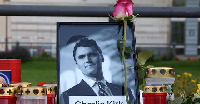 PHOTO: Turning Point USA's Charlie Kirk Statue Vandalized, Splattered with Red Paint