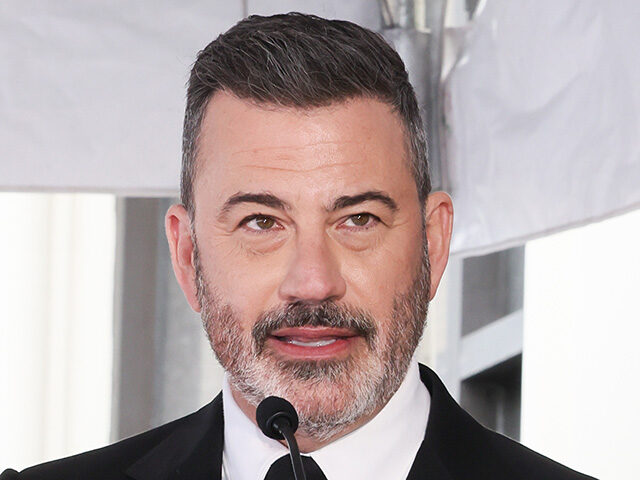 Jimmy Kimmel attends the ceremony to honor Adam Carolla with a Star on the Hollywood Walk