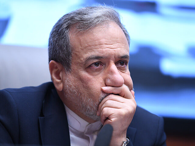 GettyImages2289641741 Iran's Foreign Minister Seyed Abbas Araghchi attends a ceremony where Iran's Foreign Minis