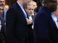 TOPSHOT - Iran's Foreign Minister Abbas Araghchi (C) arrives for the 81st United Nations General Assembly at the United Nations Headquarters in New York, on September 22, 2026. (Photo by CHARLY TRIBALLEAU / AFP via Getty Images)