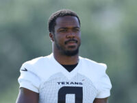 Texans’ Azeez Al-Shaair Fined for Memorializing the Death of a Palestinian Girl on His Eye Black
