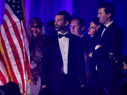 WASHINGTON, DC - JANUARY 19: Donald Trump Jr. attends the Turning Point USA Inaugural-Eve