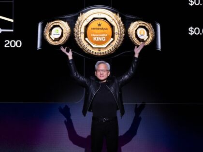 Jensen Huang of Nividia is the AI Champ