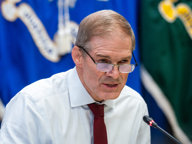 Representative Jim Jordan, a Republican from Ohio, during a roundtable on education at the