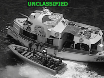 WATCH: U.S. Forces Sink Floating Narco-Refueling Station in Eastern Pacific Operation