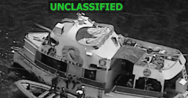 WATCH: U.S. Forces Sink Floating Narco-Refueling Station in Eastern Pacific Operation