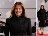 Fashion Notes: Melania Trump Pays Subtle Nod to Chinese Tradition in McQueen Suit
