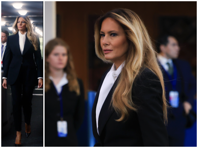 Fashion Notes: Melania Trump Suits Up for Business in New York City