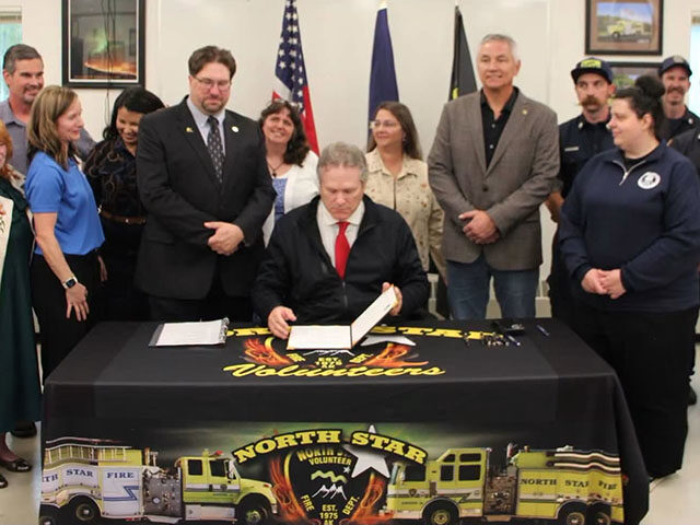 Mike Dunleavy Today, the Alaska Baby Box bill was signed into law, and I’m proud to have supported it.
