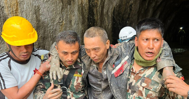VIDEO -- Nepal: Two Rescued 10 Days After Being Trapped by Floods