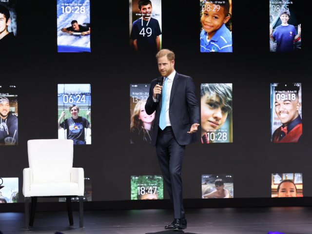 Prince Harry AI Warning Speech Cut Short by Teleprompter