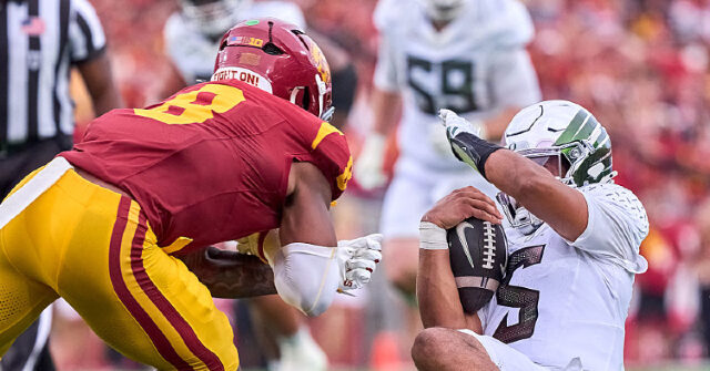 breitbart.com - Dylan Gwinn - Fans Blast USC Radio Broadcast Team for 'Embarrassing' Call of Illegal Hit on Dante Moore
