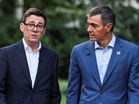 NEW YORK, NEW YORK - SEPTEMBER 22: Prime Minister Andy Burnham and Spanish Prime Minister Pedro Sanchez walk through Central Park before attending the 81st United Nations General Assembly on September 22, 2026 in New York City. This is Andy Burnham's first visit to the United Nations as UK Prime Minister, and first face-to-face meeting with President Donald Trump. (Photo by Toby Melville - WPA Pool/Getty Images)