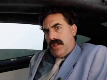 Sacha Baron Cohen - Borat car