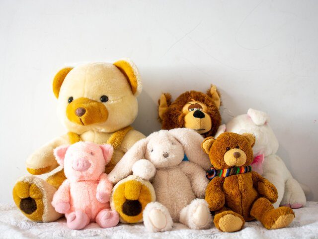 Stuffed animals ready to help AI giants
