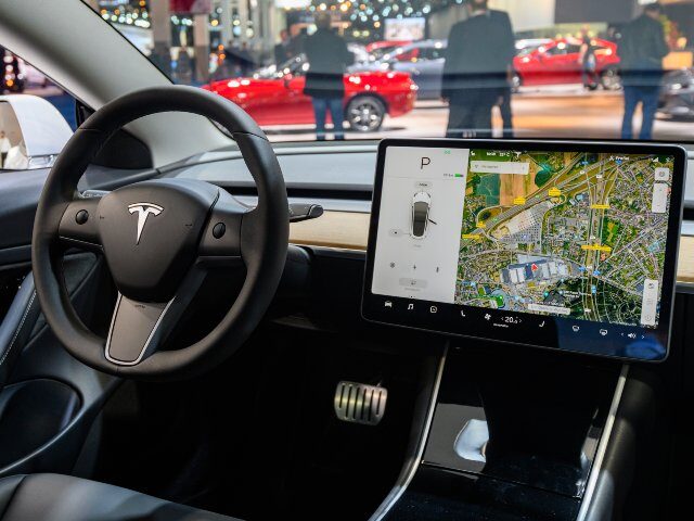 Tesla dashboard