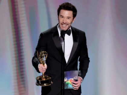 78th PRIMETIME EMMY AWARDS -- Pictured: Tom Pelphrey accepts the Outstanding Supporting Ac