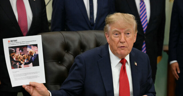 Trump Says Breitbart Only Outlet that Covers Him Fairly