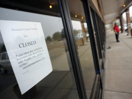This strip mall in Bergen Park near the King Soopers has some empty store fronts available