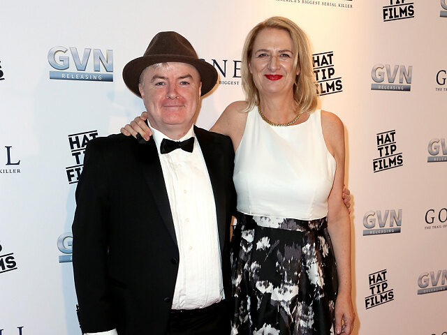 filephoto-oct2018-Phelim-McAleer-Ann-McElhinney-getty BEVERLY HILLS, CA - OCTOBER 09: Phelim McAleer and Ann McElhinney arrive at "Gosnell: The