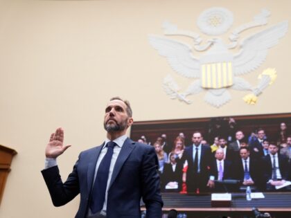 FILE - Former Justice Department special counsel Jack Smith takes an oath before the House