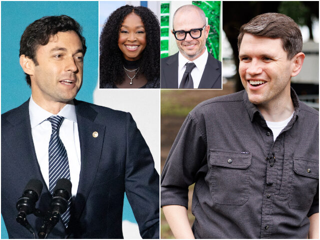 ATLANTA, GA - JUNE 18: Sen. Jon Ossoff (D-GA) speaks with community members and students a