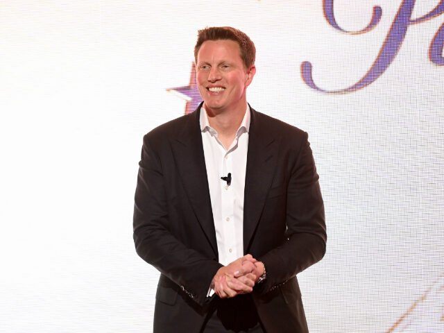 paramountsettlement NEW YORK, NEW YORK - APRIL 22: David Ellison, Chairman & CEO, Paramount Skydance speak