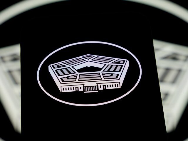 pentagon logo on phone