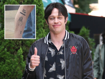 NEW YORK, NY - AUGUST 25: Pete Davidson is seen on the set of "Tommy Karate" in