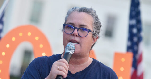 Video: Rosie O’Donnell Sings 'I Am Woman, Hear Me Roar' with Jeffrey Epstein Victims