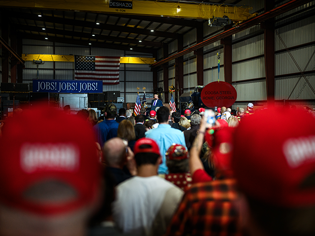 trump-jobs-flickr President Donald Trump delivers remarks on the economy on February 19, 2026, at the Coosa