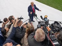 WASHINGTON, DC - SEPTEMBER 26: U.S. President Donald Trump speaks to the media on the South Lawn of the White House on September 26, 2026 in Washington, DC. Trump is traveling to Knoxville, Tennessee to attend the University of Tennessee vs. University of Texas College football game. (Photo by Aaron Schwartz/Getty Images)