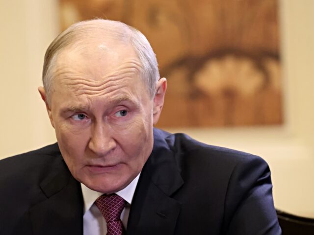 NEW DELHI, INDIA - SEPTEMBER 11:Russian President Vladimir Putin speaks during a Russian-S
