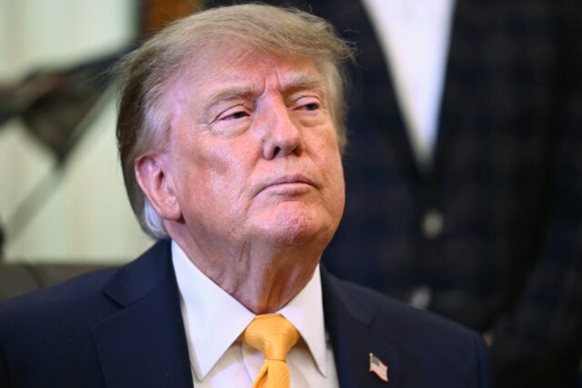 Trump said he thought there was a 'good chance' his envoys would get results