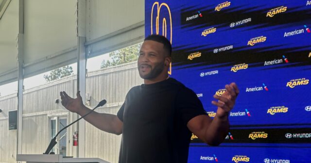 McVay says entire Rams roster is traveling to Australia, but Aaron Donald's playing status still TBD