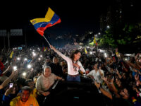 Conservative Opposition Leader María Corina Machado Returns to Venezuela, Attending Mass in Caraca