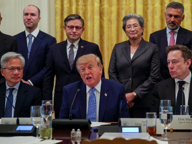 AI leaders gather with Donald Trump